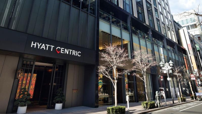 Hyatt Centric Ginza Tokyo Hotel Kültér fotó